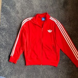 Adidas Red Tracksuit